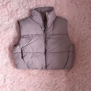 H&M Pink Puffer Vest New